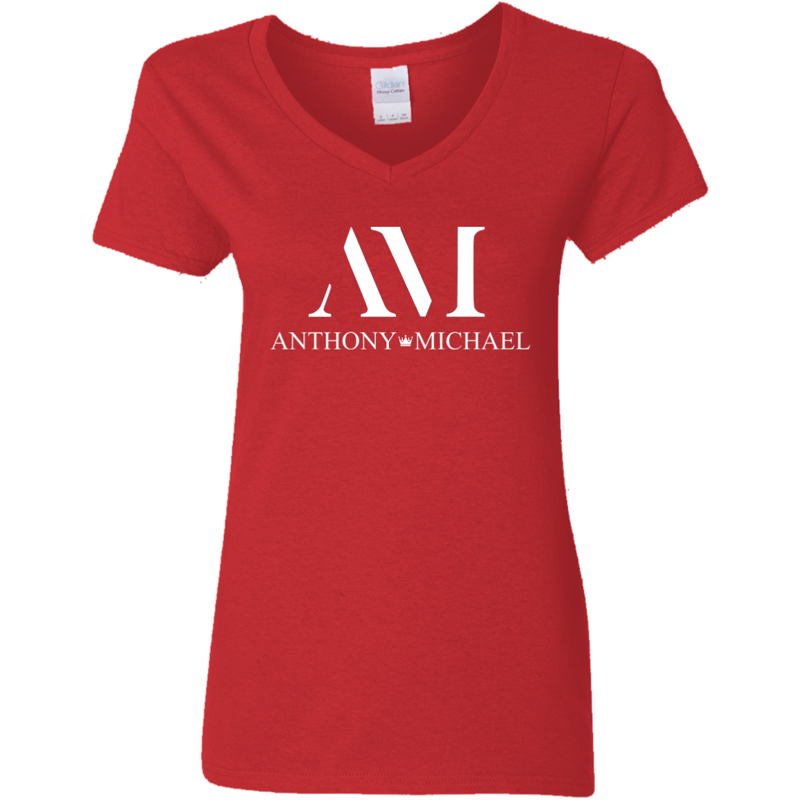 G500VL Ladies' 5.3 oz. V-Neck T-Shirt