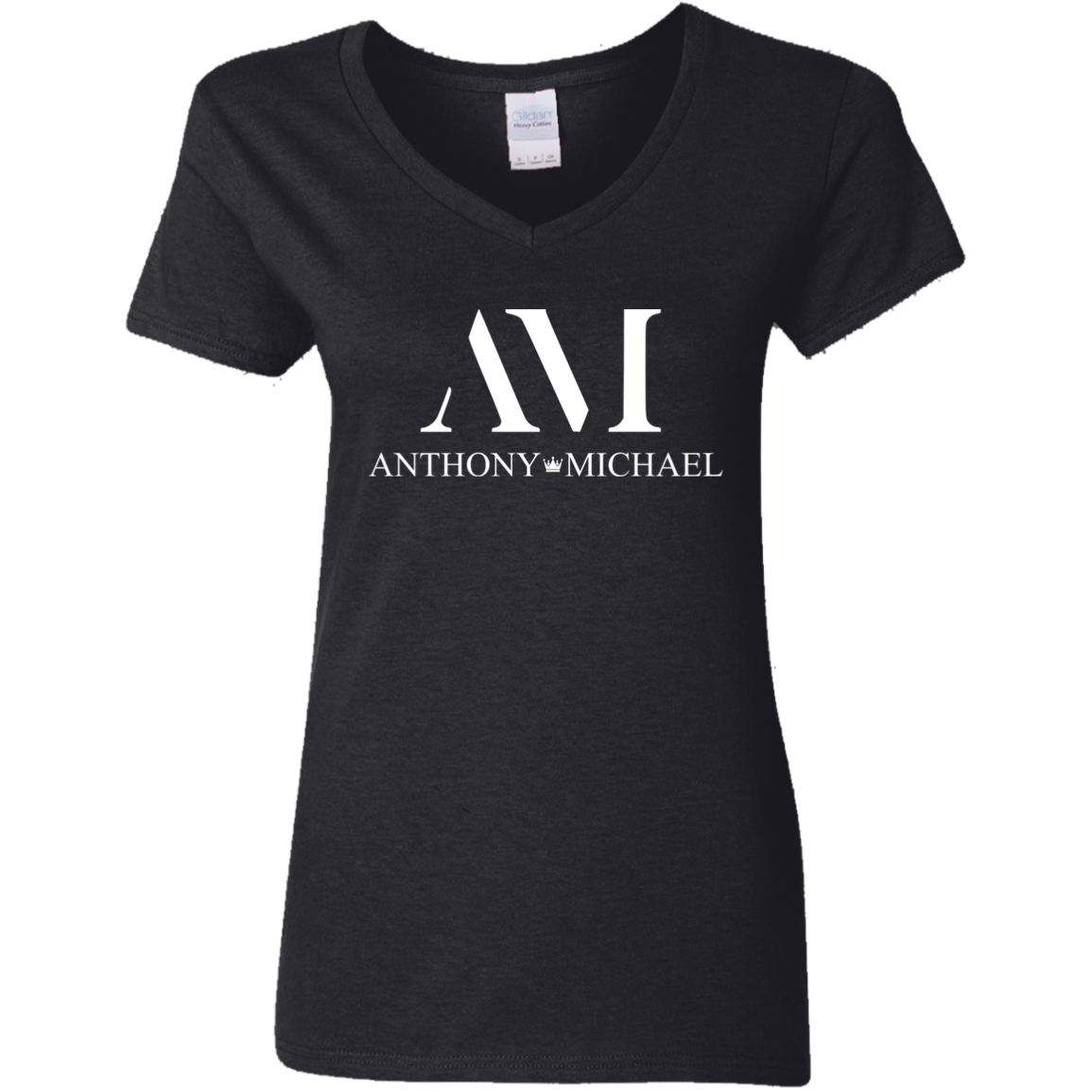 G500VL Ladies' 5.3 oz. V-Neck T-Shirt